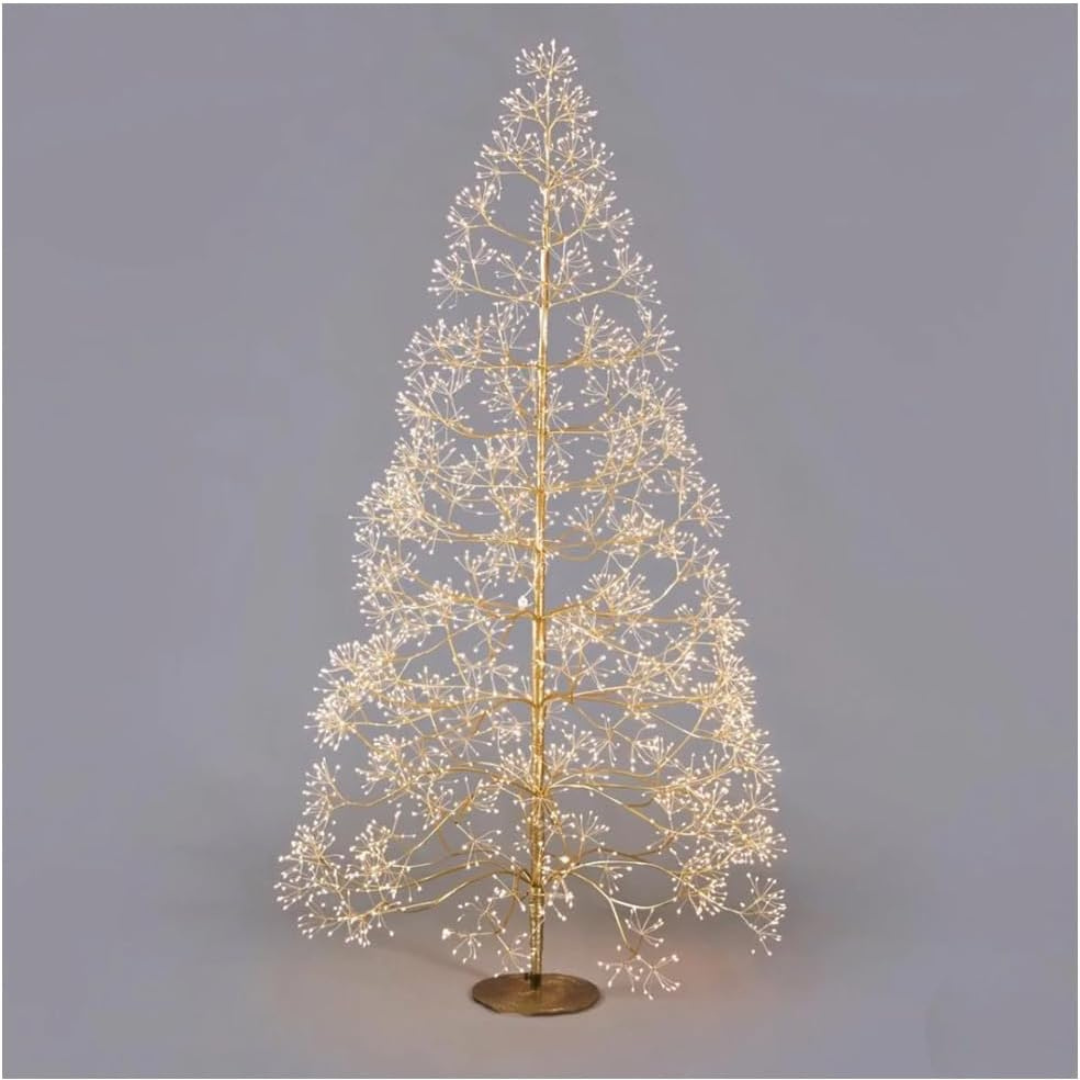 Árvore de Natal 180cm com Luzes de LEDs Frias e Quentes