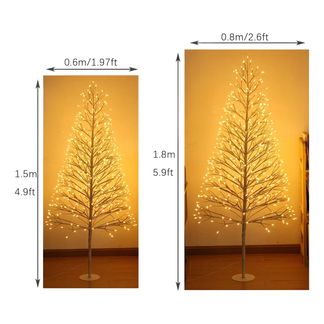 Árvore de LEDs Natalino - Ideal para Decoração de Ambientes e Eventos