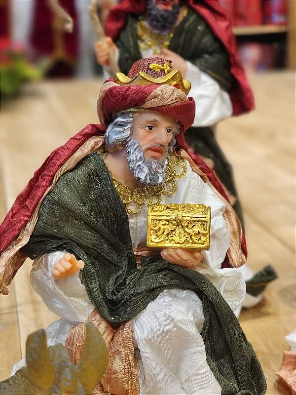 Presépio Sagrada Família em Tecido – 11 Peças Artesanais