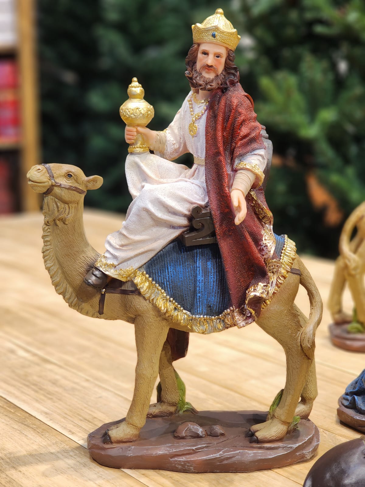 Presépio Sagrada Família Clássico - 11 Peças em Resina | 20cm, 33cm e 48cm