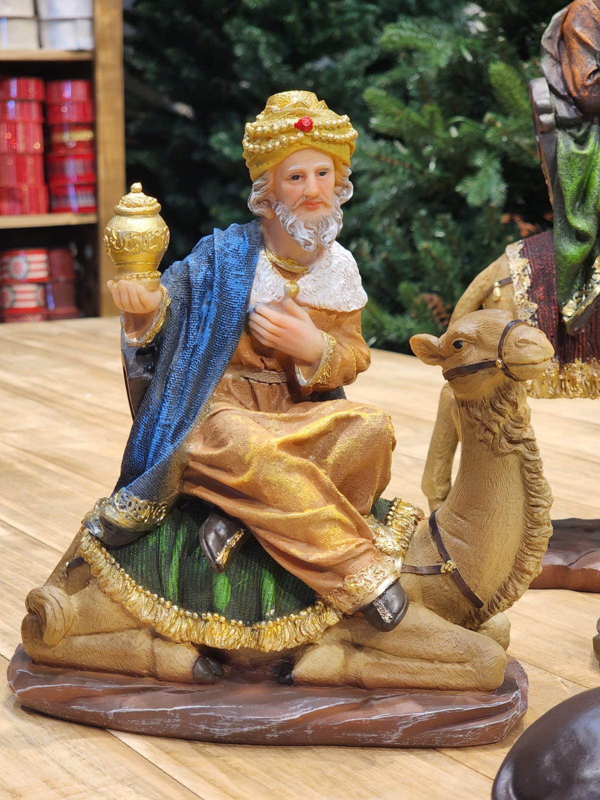 Presépio Sagrada Família Clássico - 11 Peças em Resina | 20cm, 33cm e 48cm