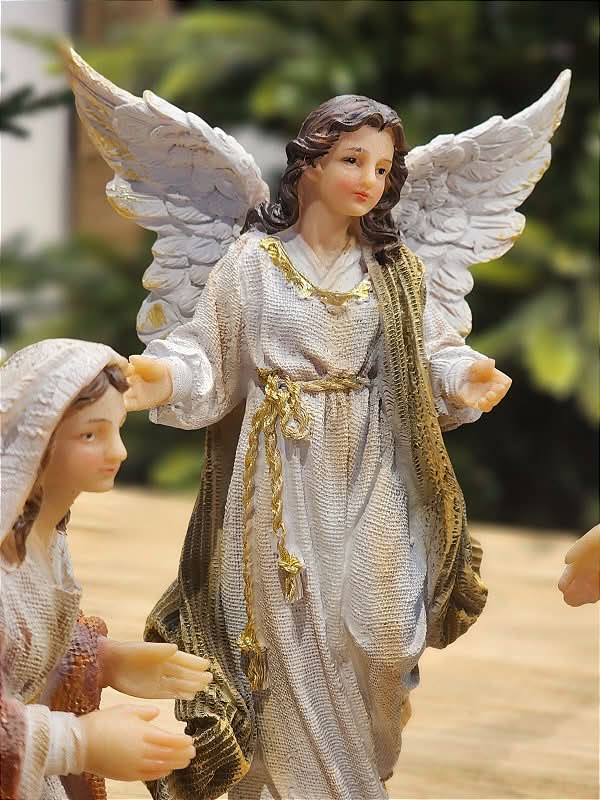 Presépio Sagrada Família 11 Peças em Resina | 20cm e 33cm