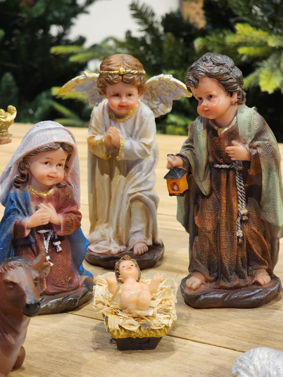 Presépio Infantil Colorido 11 Peças | 20cm, 33cm e 42cm