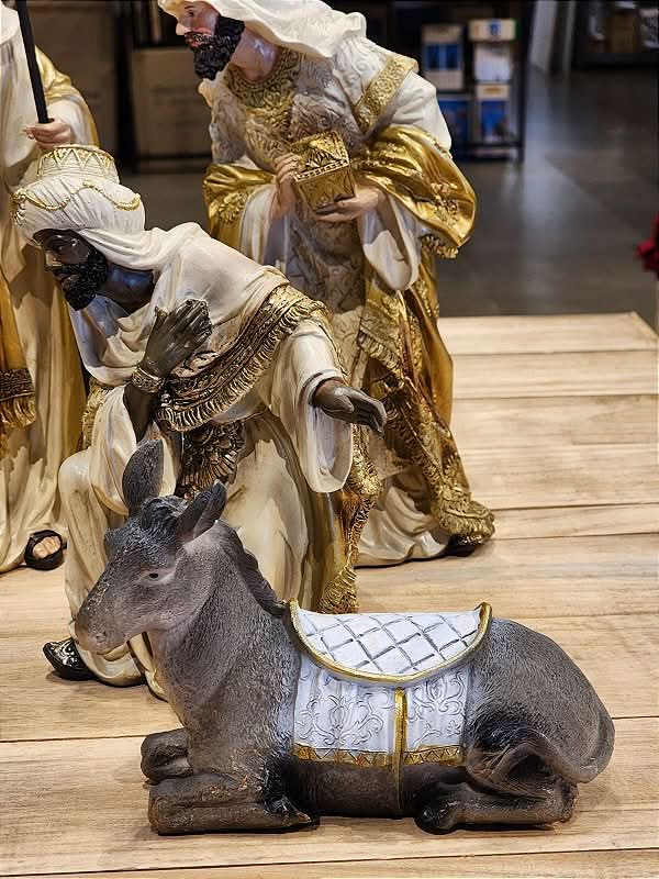 Presépio Sagrada Família 11 Peças em Resina | 20cm e 33cm