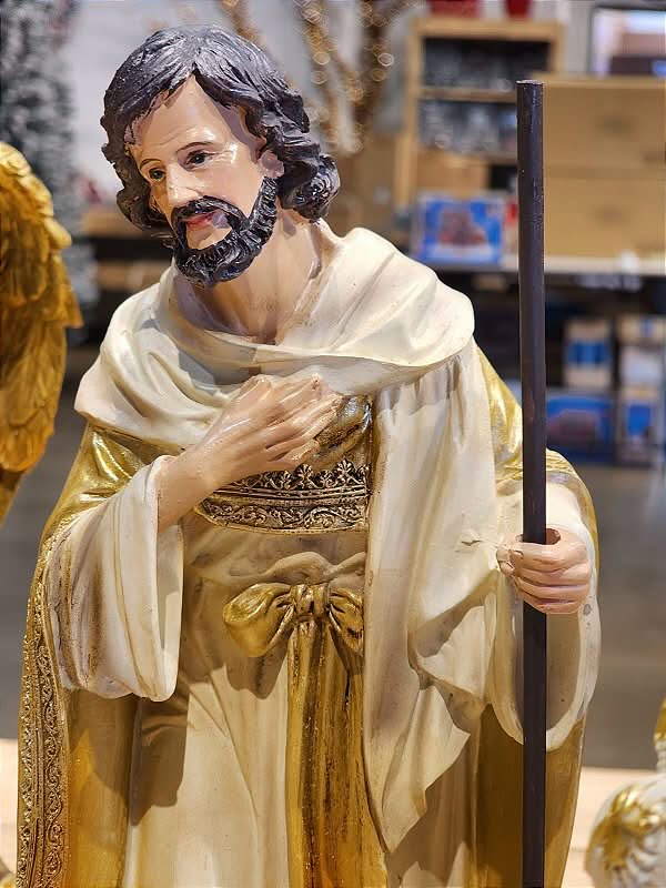 Presépio Sagrada Família 11 Peças em Resina | 20cm e 33cm