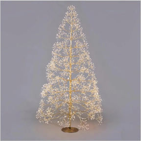 Árvore de Natal 180cm com Luzes de LEDs Frias e Quentes