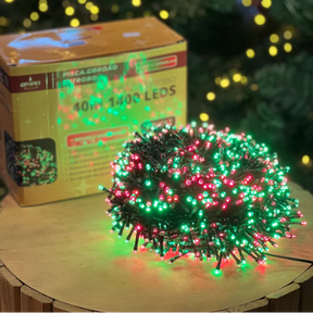 Fio de Luzes LED - Cordão de Fadas para Natal