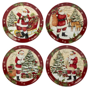 Conjunto de Louça de Natal Holiday Wishes – 16 Peças