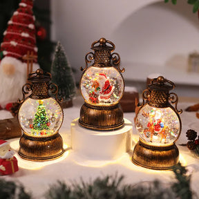 Globo de Neve Musical Luxo com LED - Presente Exclusivo de Natal