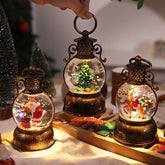 Globo de Neve Musical Luxo com LED - Presente Exclusivo de Natal