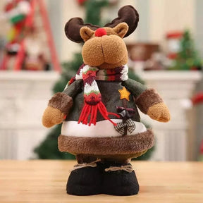 Bonecos de Natal de Pelúcia para Decoração Festiva