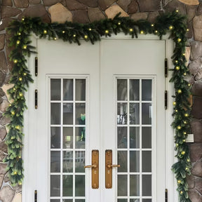 Guirlanda de Natal de Cedro Verde 1,9m