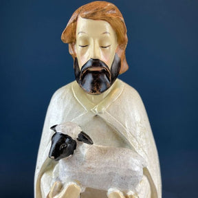 Presépio Robert Stanley – 7 Peças em Resina com Estilo Contemporâneo