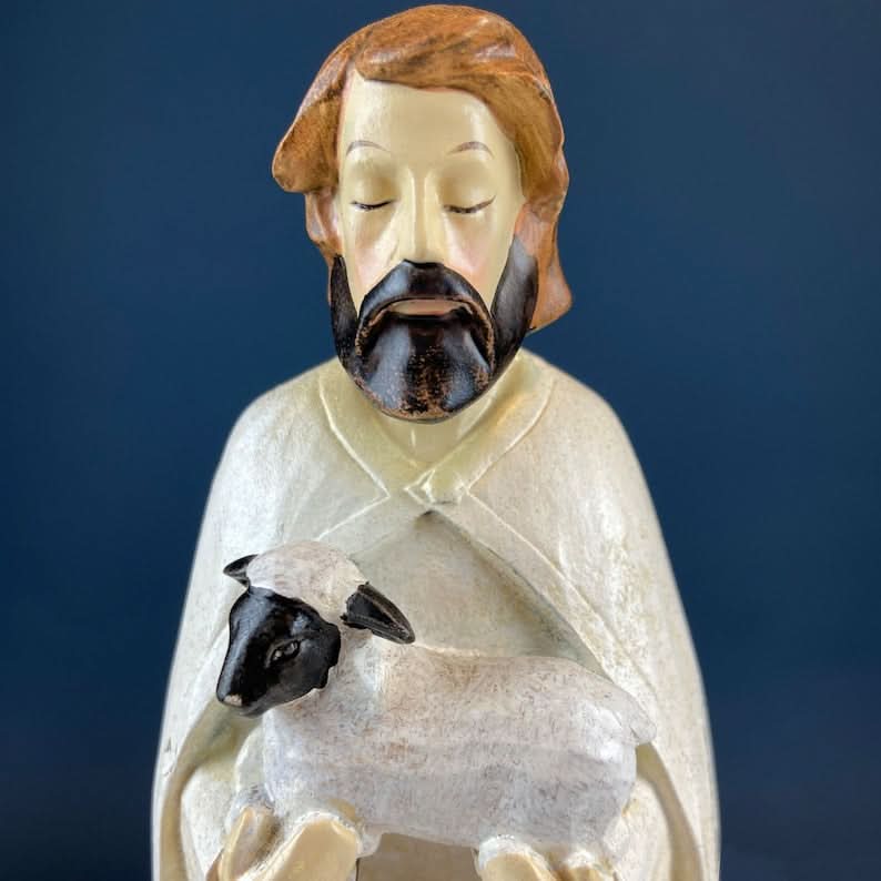 Presépio Robert Stanley – 7 Peças em Resina com Estilo Contemporâneo