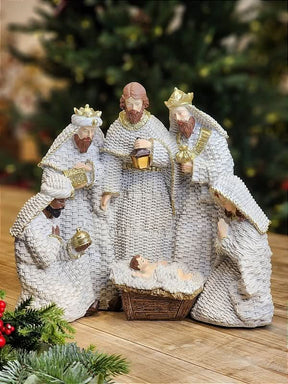 Presépio Branco em Resina | 20cm e 33cm