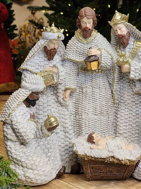 Presépio Branco em Resina | 20cm e 33cm