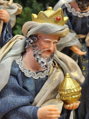 Presépio Sagrada Família – 11 Peças em Resina Premium