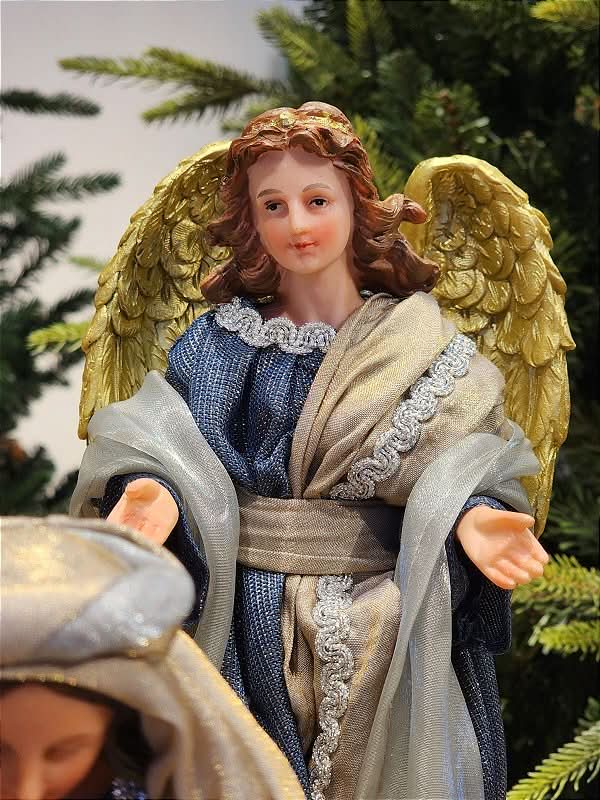 Presépio Sagrada Família – 11 Peças em Resina Premium