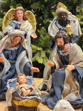 Presépio Sagrada Família – 11 Peças em Resina Premium