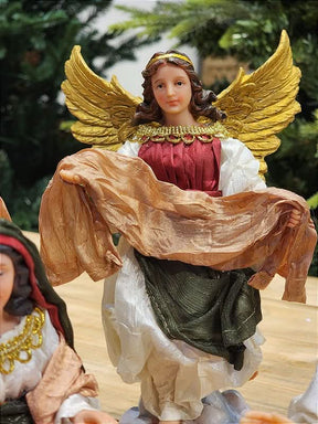 Presépio Sagrada Família em Tecido – 11 Peças Artesanais