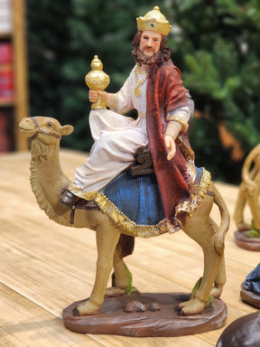 Presépio Sagrada Família Clássico - 11 Peças em Resina | 20cm, 33cm e 48cm