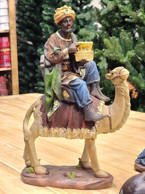 Presépio Sagrada Família Clássico - 11 Peças em Resina | 20cm, 33cm e 48cm