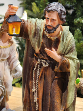 Presépio Sagrada Família 32cm – 11 Peças em Resina Premium