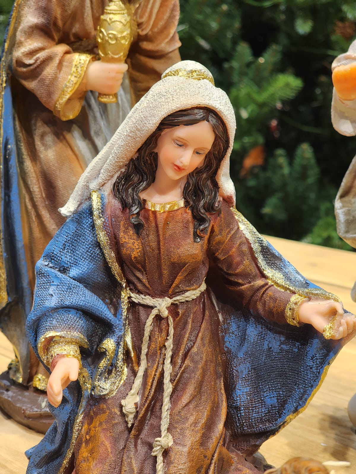 Presépio Sagrada Família 32cm – 11 Peças em Resina Premium