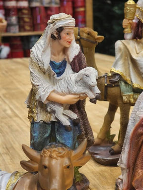 Presépio Sagrada Família 11 Peças em Resina | 20cm e 33cm