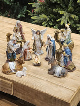 Presépio Sagrada Família 11 Peças em Resina | 20cm e 33cm