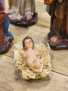 Presépio Infantil Colorido 11 Peças | 20cm, 33cm e 42cm