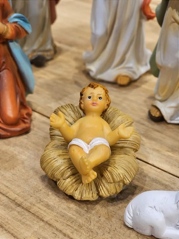 Presépio Sagrada Família 11 Peças em Resina | 20cm e 33cm