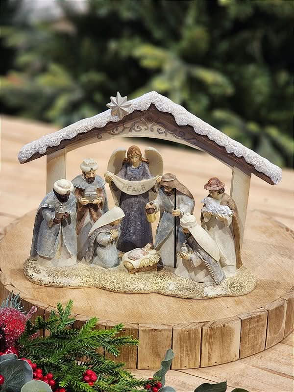 Presépio Sagrada Família em Resina | 20cm e 33cm