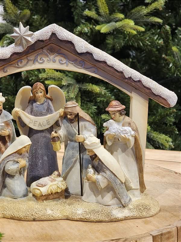 Presépio Sagrada Família em Resina | 20cm e 33cm