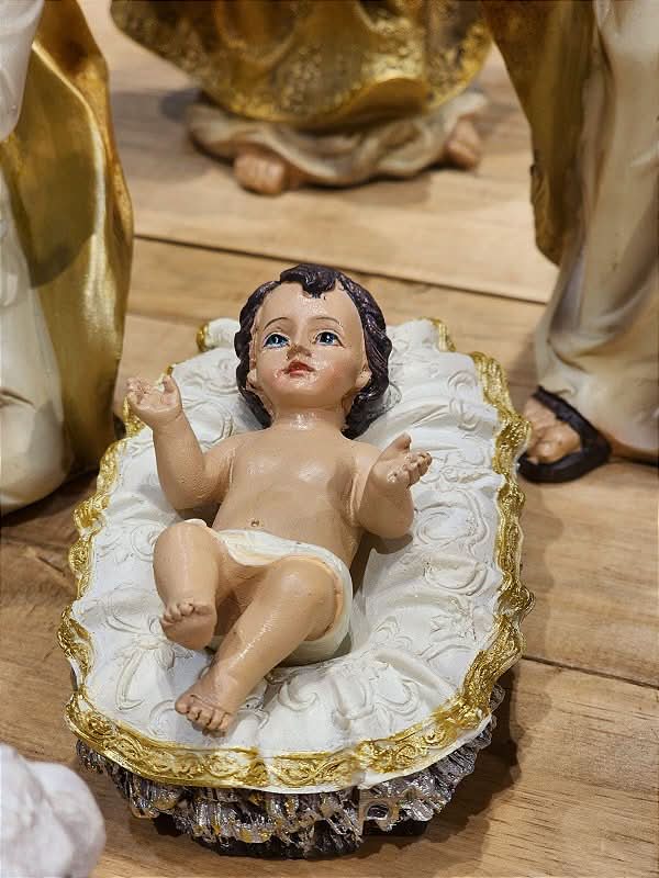 Presépio Sagrada Família 11 Peças em Resina | 20cm e 33cm