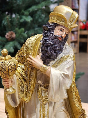 Presépio Sagrada Família 11 Peças em Resina | 20cm e 33cm