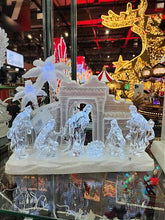 Presépio Iluminado em Resina – Peça Sacra com Iluminação Integrada