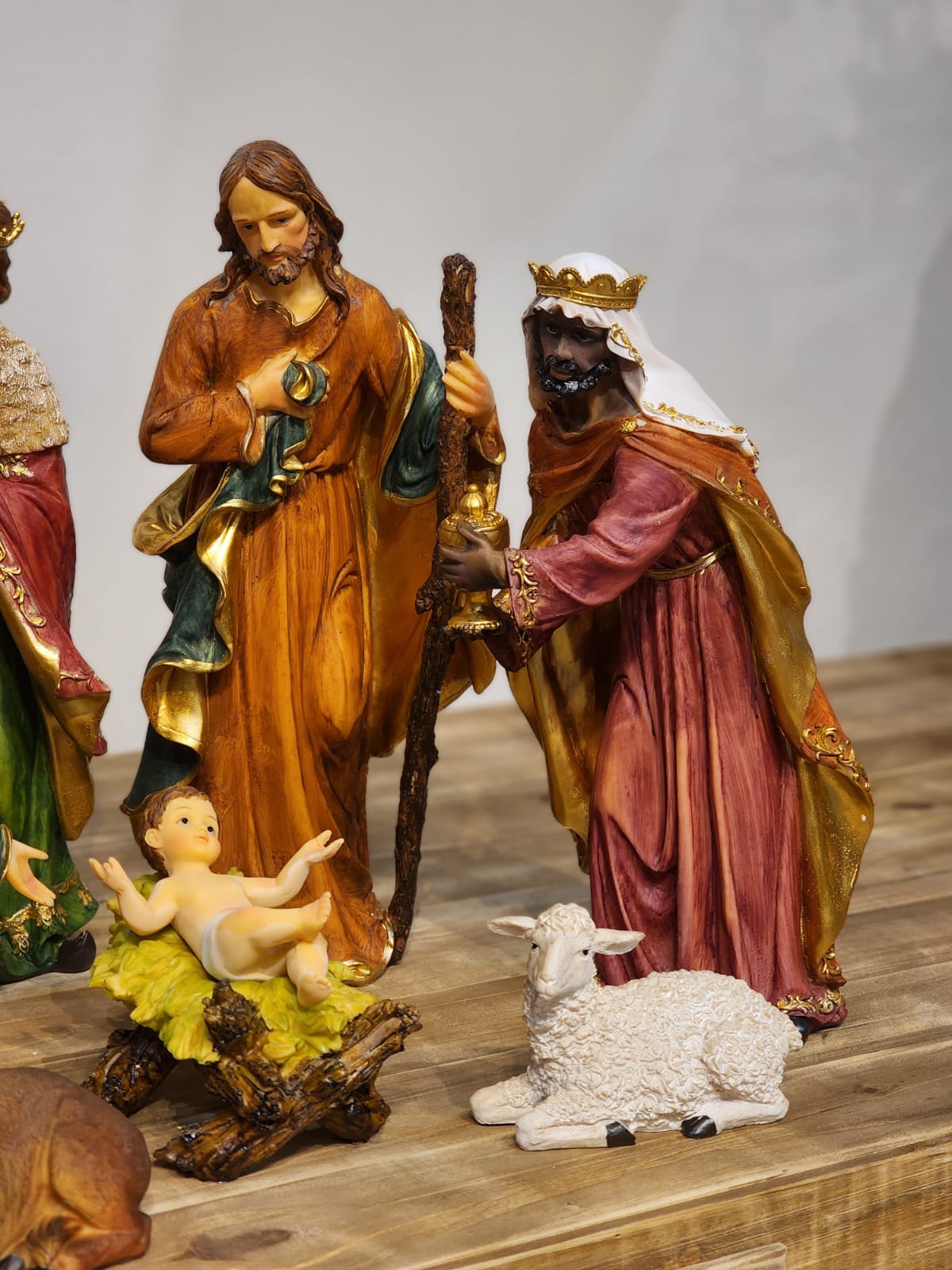 Presépio em Resina 9 Peças | 28cm e 45cm