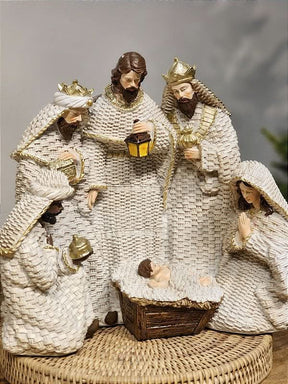 Presépio Branco em Resina | 20cm e 33cm