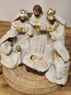 Presépio Branco em Resina | 20cm e 33cm