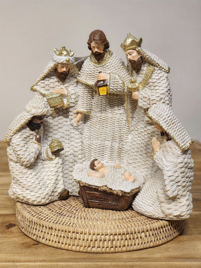 Presépio Branco em Resina | 20cm e 33cm