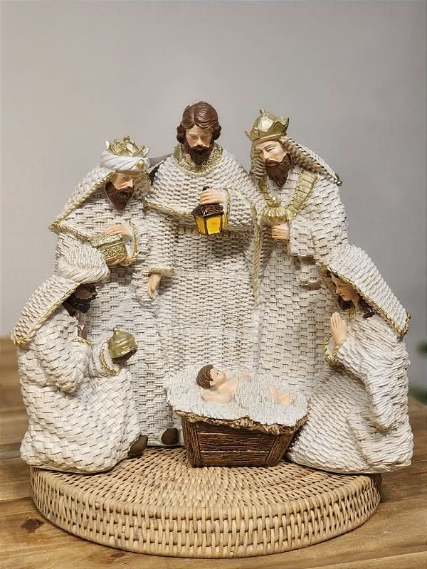 Presépio Branco em Resina | 20cm e 33cm